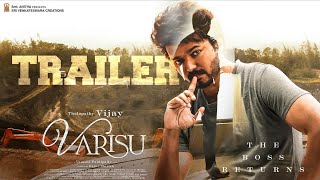 Varisu Official Trailer - Thalapathy Vijay | Rashmika | Thaman | Vamsi Paidipally | Dil Raju