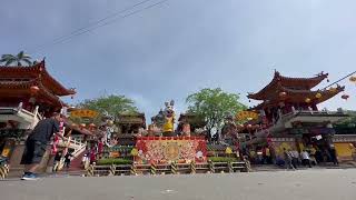 桃園無極龍聖宮東巡-花蓮勝安宮彩煙牆🎉