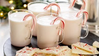 Peppermint Hot White Chocolate