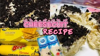 Easy Dessert Recipe: CHEESECUIT🍰/only 4 Ingredients