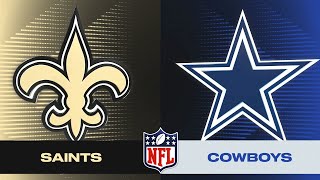 Madden NFL 23 - New Orleans Saints Vs Dallas Cowboys Simulation NFC Divisional  (Madden 24 Rosters)