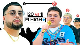 20 ARTISTAS VS 1 PRODUCTOR: EL HIGH