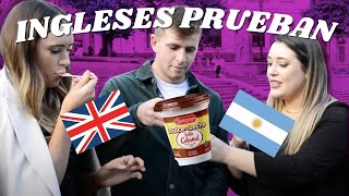 🇦🇷 INGLESES PRUEBAN DULCE DE LECHE ARGENTINO EN INGLATERRA 🇬🇧