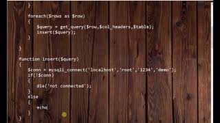 Bulk Insert CSV data into MySQL from PHP Code (Generic Method works for any CSV file) - Part 3/3