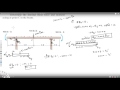 determine the internal shear force and moment acting at point c in the beam