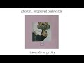 Ariana Grande - ghostin but backwards (you need to hear this)