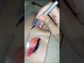 Blue orange cut crease eyelook. Creative eye look tutorial. Creative makeup tutorial. My vlog.