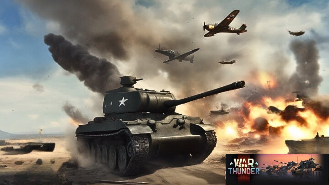 War Thunder Tanks Battle Youtube