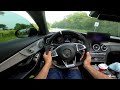 670hp c63s amg sounds brutal slides 4k pov pure sound