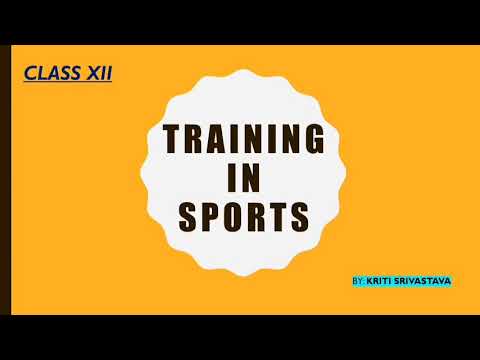 Training In Sports || Physical Education || Class 12th - YouTube