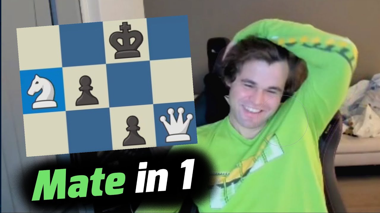 Magnus Carlsen Blunders Checkmate In 1 Move Youtube