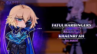 ⚡️• Fatui harbingers react to khaenri’ah • ALL PARTS! •|| set on 2x or 1.75x speed ||•