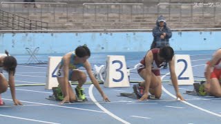 第50回ジュニアオリンピック（Junior Olympics）　A女子100mハードル　予選4組