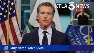 Coronavirus: CA Gov. Gavin Newsom addresses state's response to COVID-19