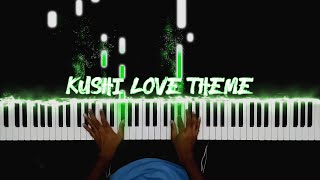 Kushi Theme Music Piano | Love BGM | Vijay | Thalapathy | Particular Effect | Piano Glise.