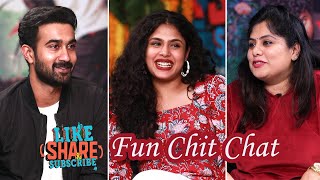 Sunaina Fun Interview with Santosh Sobhan and Faria Abdullah | Like Share & Subscribe | Manastars