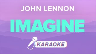 Imagine Lyrics Karaoke Instrumental | John Lennon