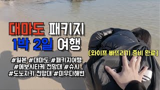 대마도 패키지 1박 2일 여행 [에보시타케 전망대ㅣ슈시ㅣ도노자키 전망대ㅣ미우다해변] - 일본 2편