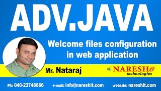 Welcome files configuration In Web Application | Advanced Java Tutorial | Mr. Nataraj