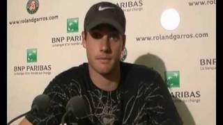 2010 French Open Interview - John Isner