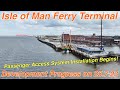 New Isle of Man Ferry Terminal, Liverpool Development 25.7.23 (By Drone)