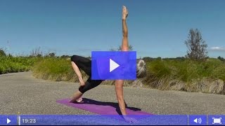 Power Yoga Workout For Dressage Riders -    20 Minute Advanced