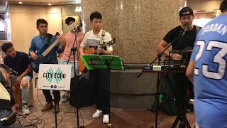 享樂團3Think x 沈震軒 x 莫凱謙 x 李興華-打不死@CityEcho busking CWB 2017-11-10