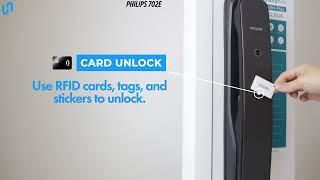 Philips 702E || Introducing our Cutting-Edge Door Digital Lock for Enhanced Safety and Convenience