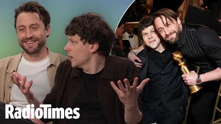 A Real Pain's Jesse Eisenberg and Kieran Culkin on awards talk \