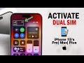 Dual SIM on iPhone 15 Pro Max! - How to Use Physical or eSIM!