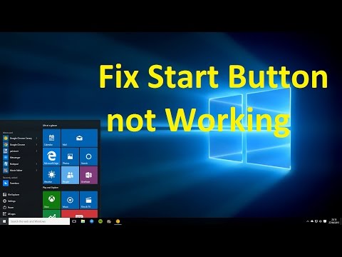 Fix Start Button not Working in Windows 10!! - Howtosolveit Fix Start Button not Working in Windows 10!! - Howtosolveit