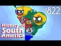 History of SOUTH AMERICA Countryballs