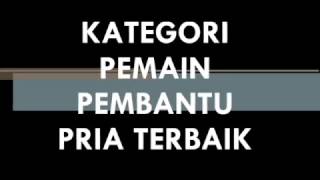 Nominasi Pemeran Pembantu Pria Terbaik FTJT 2016