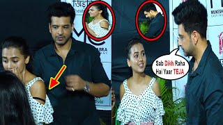 Tejasswi Prakash की Harkat से BF Karan Kundra का Sharam से झुका सर😱Teja Oops Moment InPublic #tejran