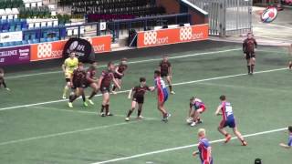 Lancashire Cup Final 2015 Under 13s: Halton Farnworth Hornets v Shevington Sharks  - Tries