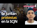 Familiares de víctimas de f€minicidio y trabajadores del PJ protestan en SCJN, reporta Isaac Rosales