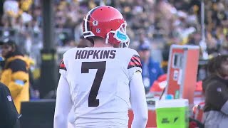 Browns K Dustin Hopkins' struggles continue in Pittsburgh