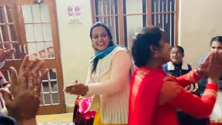 Lohri Vlog  Rimple te mumy Ne Gaya Gaana Rimple Dance Full Enjoy Game