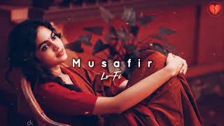 Musafir -🎧 Full song🎤Atif_Islam [slowed + Reverb] Audio || Ex Broken 2M views