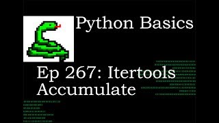 Python Basics Itertools Accumulate Method