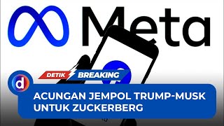 Reaksi Trump-Elon Musk soal Kebijakan Baru Mark Zuckerberg di Meta