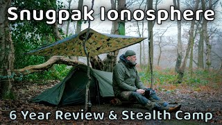 Snugpak Ionosphere 6 Year Review | Stealth Camp | BCB Crusader Cooking | Petromax SP20 Pan