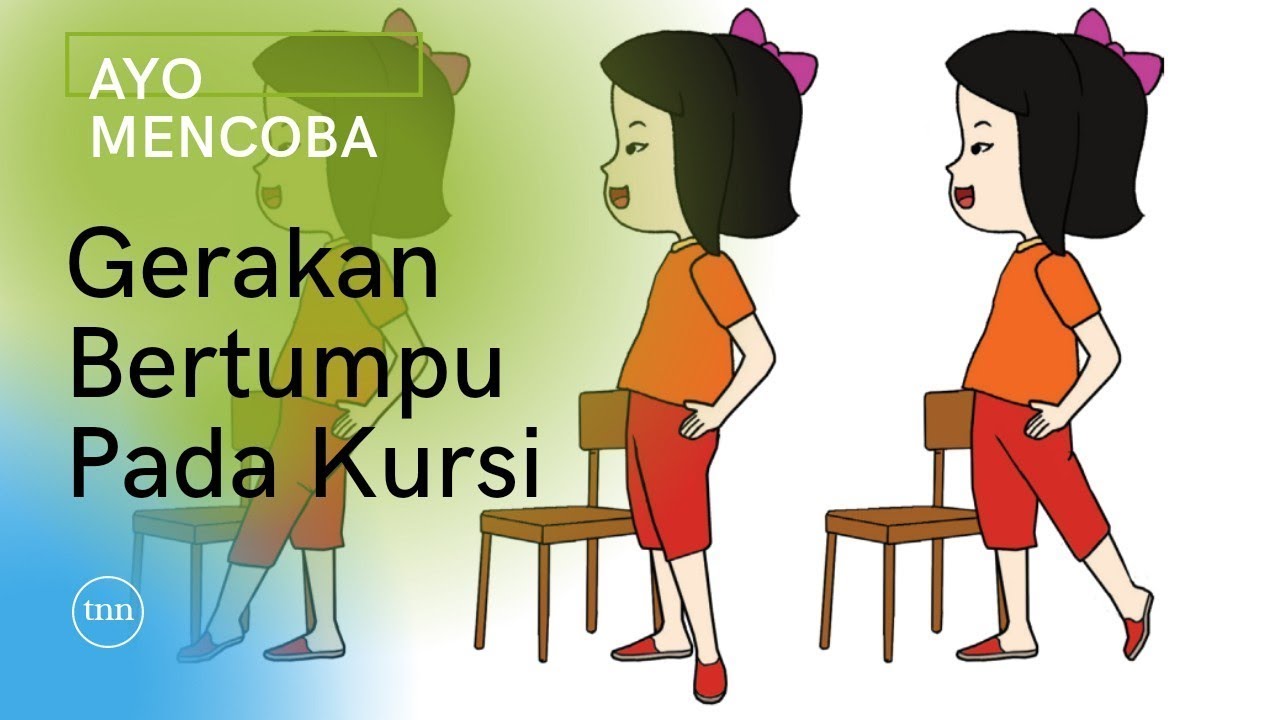 Cara Melakukan Gerakan Bertumpu Pada Kursi | PJOK - YouTube