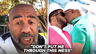 SHOCKING: Diddy's G@Y Relationship With Steve Harvey EXPOSED During RAID!