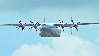 Мощно! Ан-124 Руслан Ан-22 Антей и другие машут крыльями