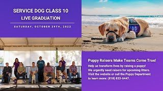 Service Dog Class 10 Graduation