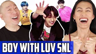 BTS  On SNL -  Boy With Luv Performance Reaction | Saturday Night Live Goes Kpop