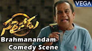 Sarrainodu Movie Latest Trailer || Brahmanandam Comedy Scene
