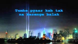 Zindagi Do Pal Ki Karaoke With Lyrics   YouTube