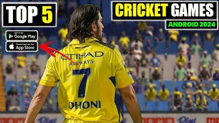 5 Best IPL CRICKET Games For Android 2024 | 5 New Cricket Games 2024 @zimbola